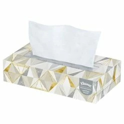 Promo 👍 2-Ply Facial Tissue Kleenex Facial Tissue, 2-ply, 125 Tissues/Box (21606) 👏