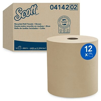 Best deal ๐ Hardwound Paper Towels Scott Essential Hardwound Paper Towel, 1-Ply, 12 Rolls/Carton (04142) โ - Image 2