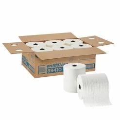 Outlet 🧨 Enmotion Premium Recycled Hardwound Paper Towels, 1-ply, 425 Ft./Roll, 6 Rolls/Carton (89410) 🔔