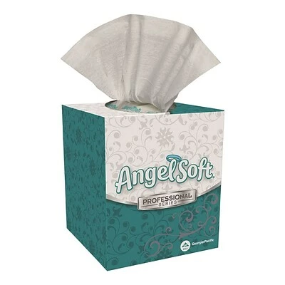 Buy ๐ 2-Ply Facial Tissue Angel Soft Professional Series Standard Facial Tissues, 2-Ply, 96 Sheets/Box, 36 Boxes/Pack (46580) โญ