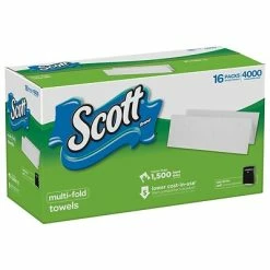Best reviews of ๐ Scott Recycled Multifold Paper Towels, 1-ply, 250 Sheets/Pack, 16 Packs/Carton (8009) โจ