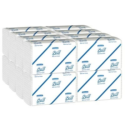 Best reviews of π Scott Recycled Multifold Paper Towels, 1-ply, 250 Sheets/Pack, 16 Packs/Carton (8009) β¨ - Image 4