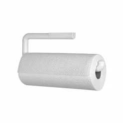 New ⭐ Kitchen Towel Holder Dispensers InterDesign Basic Plastic Kitchen Roll Paper Towel Holder, White (35001) 👍