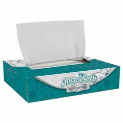 Coupon ✨ 2-Ply Facial Tissue Angel Soft Professional Series Standard Facial Tissue, 2-Ply, 50 Sheets/Box, 60/Carton (48550) ✔️