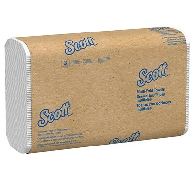 Cheap ๐ Scott Essential Recycled Multifold Paper Towels, 1-ply, 250 Sheets/Pack, 16 Packs/Carton (1840) ๐