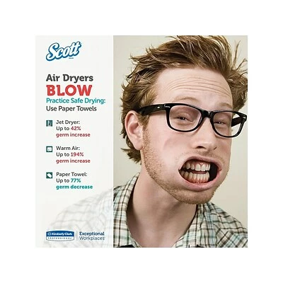 Buy π Scott Essential Recycled Hardwound Paper Towels, 1-ply, 1000 Ft./Roll, 6 Rolls/Carton (01005) π - Image 4