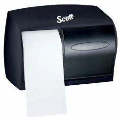 Hot Sale 😉 Toilet Paper Dispensers Scott 1000 Coreless Toilet Paper Dispenser, Smoke Gray (09604) 🤩