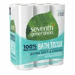 Best reviews of 👏 2-Ply Toilet Paper Seventh Generation 100% Recycled Toilet Paper, 2-Ply, White, 240 Sheets/Roll, 24 Rolls/Pack (13738) ✔️