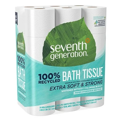 Best reviews of ๐ 2-Ply Toilet Paper Seventh Generation 100% Recycled Toilet Paper, 2-Ply, White, 240 Sheets/Roll, 24 Rolls/Pack (13738) โ๏ธ