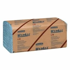 New 🥰 Multifold Paper Towels WypAll L10 Nylon Wipers, Blue, 224 Towels/Pack, 10 Packs/Carton (05123) 🤩
