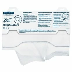 Wholesale 🔥 Scott Toilet Seat Covers, 15" X 18", 125 Covers/Pack, 24 Packs/Carton (7410) 😀