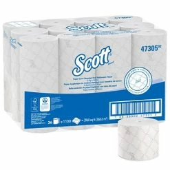 Best reviews of ๐ 2-Ply Toilet Paper Scott Pro 2-Ply Small Core Standard Toilet Paper, White, 1100 Sheets/Roll, 36 Rolls/Carton (47305) ๐