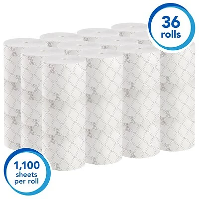 Best reviews of ๐ 2-Ply Toilet Paper Scott Pro 2-Ply Small Core Standard Toilet Paper, White, 1100 Sheets/Roll, 36 Rolls/Carton (47305) ๐ - Image 2
