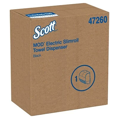New 🎁 Paper Towel Dispensers SCOTT® Control™ Electronic Slimroll Paper Towel One-Ply Dispensing System, Black (47260) 😀 - Image 2