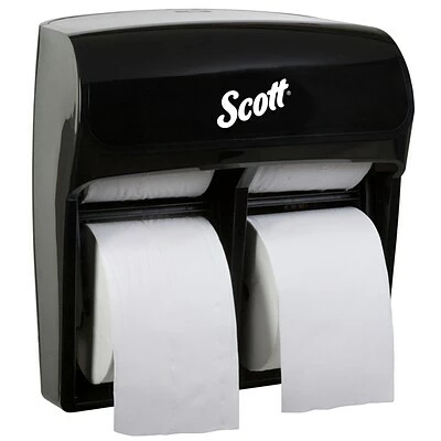 Hot Sale ๐ฅ Toilet Paper Dispensers Scott Professional High Capacity Bathroom Tissue Dispenser, Black (44518) ๐