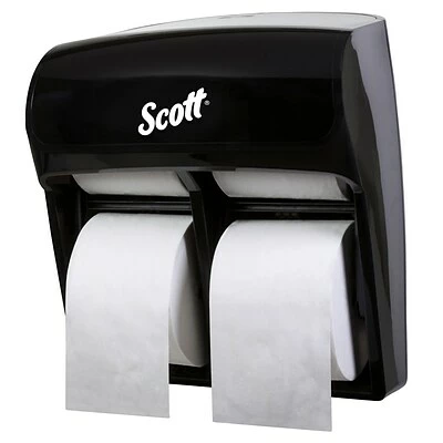 Hot Sale ๐ฅ Toilet Paper Dispensers Scott Professional High Capacity Bathroom Tissue Dispenser, Black (44518) ๐ - Image 4