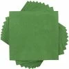 Flash Sale 👏 Disposable Napkins JAM Paper® Medium Lunch Napkins, 6 1/2 X 6 1/2, Green, 40/Pack (255628201) 🥰