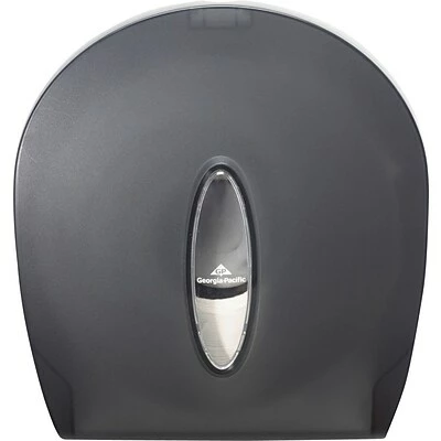 Discount 🧨 Georgia-Pacific Toilet Paper Dispensers Georgia Pacific® Jumbo Jr. Toilet Paper Dispenser By GP PRO, Translucent Smoke (59009) 🤩