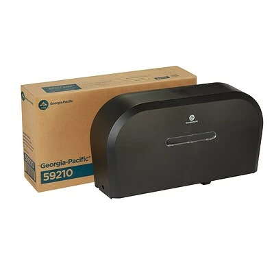 Cheapest 🔥 Georgia-Pacific Toilet Paper Dispensers Georgia Pacific® Jumbo Jr. Toilet Paper Dispenser, Black (59210) ❤️ - Image 3