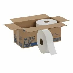 Budget 👍 2-Ply Toilet Paper Pacific Blue Basic Jumbo Sr. Toilet Paper, 2-Ply, White, 2000 Ft./Roll, 6 Rolls/Carton (13102) 👍