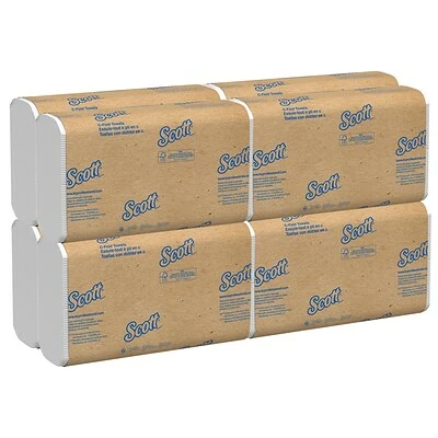 Wholesale 💯 Kitchen Roll Paper Towels Scott Essential Recycled C-Fold Paper Towels, 1-ply, 200 Sheets/Pack, 9 Packs/Carton (03623) 🛒 - Image 3