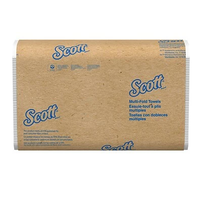 Best deal ⌛ Scott Essential Recycled Multifold Paper Towels, 1-ply, 250 Sheets/Pack (01804) ⭐