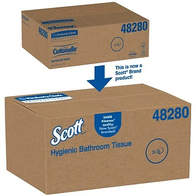Cheap ๐ 2-Ply Facial Tissue Scott Cotton 2-ply Z-Fold Toilet Paper, White, 250 Sheets/Pack, 36 Packs/Carton (48280) โ - Image 2