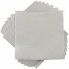 Buy ⭐ Disposable Napkins JAM Paper Lunch Napkin, 2-ply, Silver, 40 Napkins/Pack (255628827) 💯