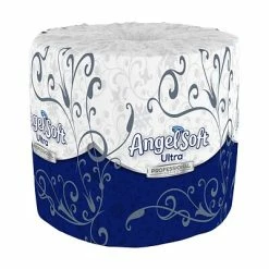 Hot Sale 😀 2-Ply Toilet Paper Angel Soft Ultra Professional Series 2-Ply Standard Toilet Paper, White, 400 Sheets/Roll, 60 Rolls/Carton (16560) 🔥