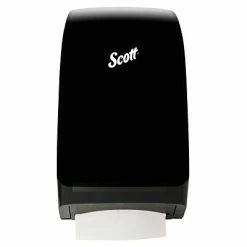 Outlet 🧨 Folded Paper Towel Dispensers Scottfold Folded Compact Paper Towel Dispenser, Smoke (39711) 👏