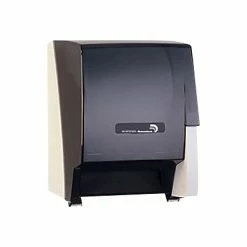 Hot Sale 🤩 Hardwound Paper Towel Dispensers Sofidel Hardwound Paper Towel Dispenser, Smoke/Black (410203) 😍