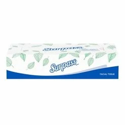Outlet 😍 2-Ply Facial Tissue Surpass Standard Facial Tissue, 2-Ply, 100 Sheets/Box, 30 Boxes/Pack (21340) 🛒