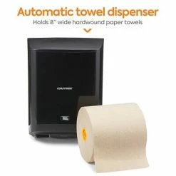 Discount 😉 Hardwound Paper Towel Dispensers Coastwide Professional™ J-Series Automatic Touchless Paper Towel Dispenser, Black (CWJAHT-B) ✔️