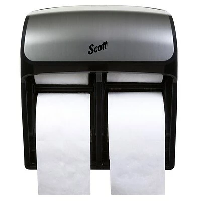 Wholesale ✨ Toilet Paper Dispensers Scott Professional High Capacity Bathroom Tissue Dispenser, Faux Stainless Steel (44519) 💯 - Image 3
