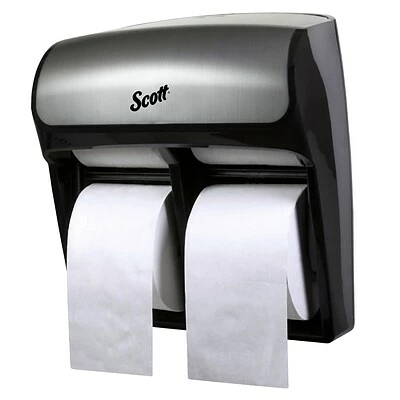 Wholesale ✨ Toilet Paper Dispensers Scott Professional High Capacity Bathroom Tissue Dispenser, Faux Stainless Steel (44519) 💯 - Image 4