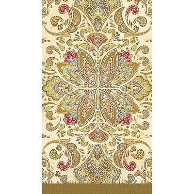 Top 10 🎉 Disposable Napkins Amscan Textured Paisley 7.75'' X 4.5'' Guest Towels, 4/Pack, 16 Per Pack (530031) ✔️