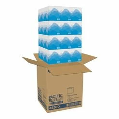 Wholesale 🎉 2-Ply Facial Tissue Pacific Blue Select Facial Tissue, 2-ply, 100 Tissues/Box, 36 Boxes/Pack (46200) 🥰