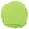 Wholesale 😍 Disposable Napkins JAM Paper Beverage Napkin, 2-ply, Lime Green, 40 Napkins/Pack (5255620723) ✨