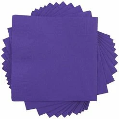 Best reviews of 👏 Disposable Napkins JAM Paper Beverage Napkin, 2-ply, Purple, 480 Napkins/Pack (5255620727B) ✨