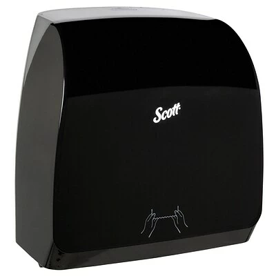 Coupon 👏 Hardwound Paper Towel Dispensers Scott® MOD™ Slimroll™ Hardwound Paper Towel Dispenser, Black (47089) 😍