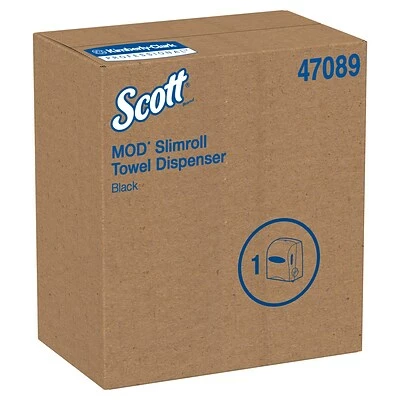Coupon 👏 Hardwound Paper Towel Dispensers Scott® MOD™ Slimroll™ Hardwound Paper Towel Dispenser, Black (47089) 😍 - Image 6