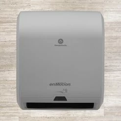 Wholesale 🛒 Hardwound Paper Towel Dispensers EnMotion Hardwound Towel Paper Towel Dispenser, Gray (59460A) 😍