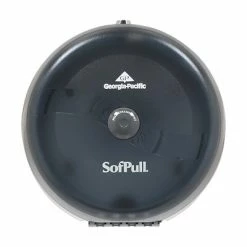 Cheap 😀 Toilet Paper Dispensers Georgia-Pacific SofPull® High-Capacity Center Pull Bathroom Dispenser, Translucent Smoke, 10.500"W X 6.750''D X 10.500"H (56501) 🛒