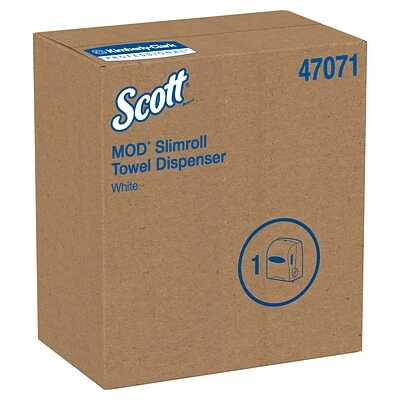 Budget 😀 Hardwound Paper Towel Dispensers Scott® MOD™ Slimroll™ Paper Towel Dispenser, White (47071) 🤩 - Image 6
