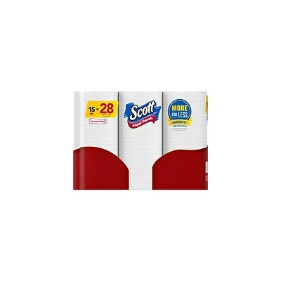 Outlet π Kitchen Roll Paper Towels Scott Choose-A-Sheet Kitchen Roll Paper Towel, 1-Ply, 102 Sheets/Roll, 15 Rolls/Pack (36371) π - Image 6