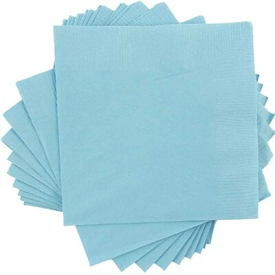 Top 10 ๐ Disposable Napkins JAM Paper Lunch Napkin, 2-ply, Sea Blue, 40 Napkins/Pack (6255620712) ๐
