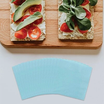 Top 10 ๐ Disposable Napkins JAM Paper Lunch Napkin, 2-ply, Sea Blue, 40 Napkins/Pack (6255620712) ๐ - Image 2