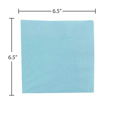 Top 10 ๐ Disposable Napkins JAM Paper Lunch Napkin, 2-ply, Sea Blue, 40 Napkins/Pack (6255620712) ๐ - Image 3
