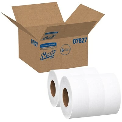 Buy ๐ฅ 2-Ply Toilet Paper Scott Essential 2-Ply Jumbo Toilet Paper, White, 6 Rolls/Carton (07827) ๐งจ - Image 3
