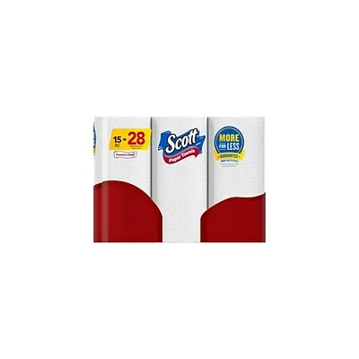 Outlet π Kitchen Roll Paper Towels Scott Choose-A-Sheet Kitchen Roll Paper Towel, 1-Ply, 102 Sheets/Roll, 15 Rolls/Pack (36371) π - Image 7